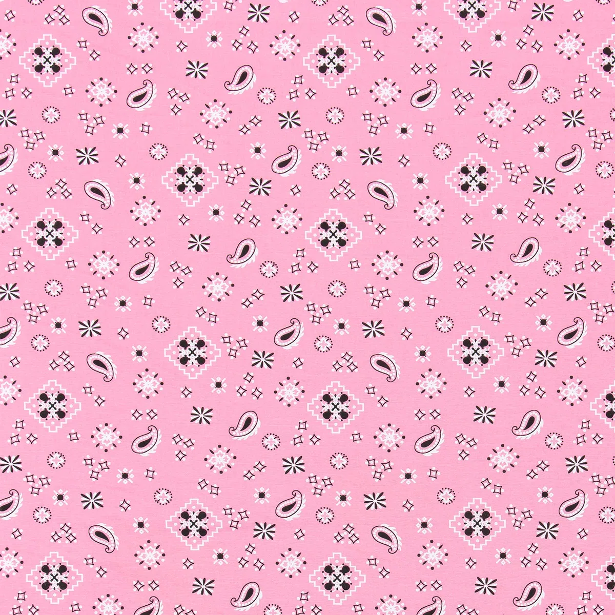 Premier Prints Bandana Prism Pink Canvas Fabric