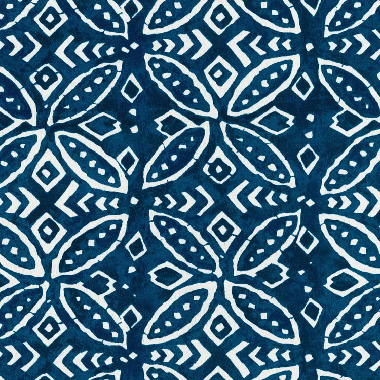 ED Ellen DeGeneres Outdoor Merida Indigo Fabric