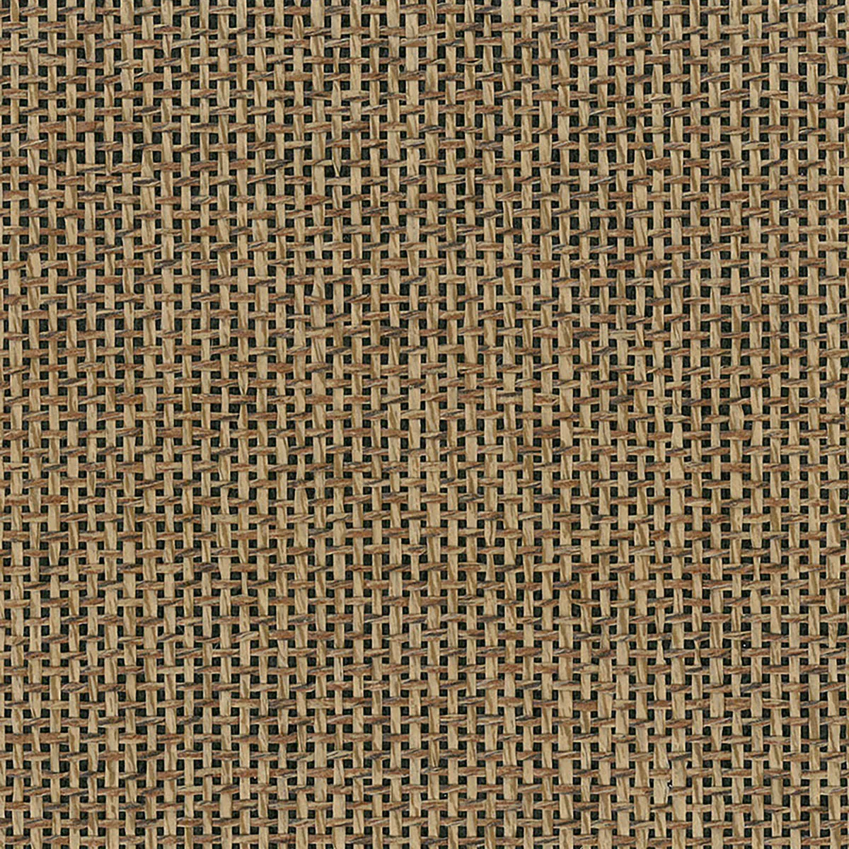 Seabrook Designs NA511 Paperweave Black & Brown Wallpaper