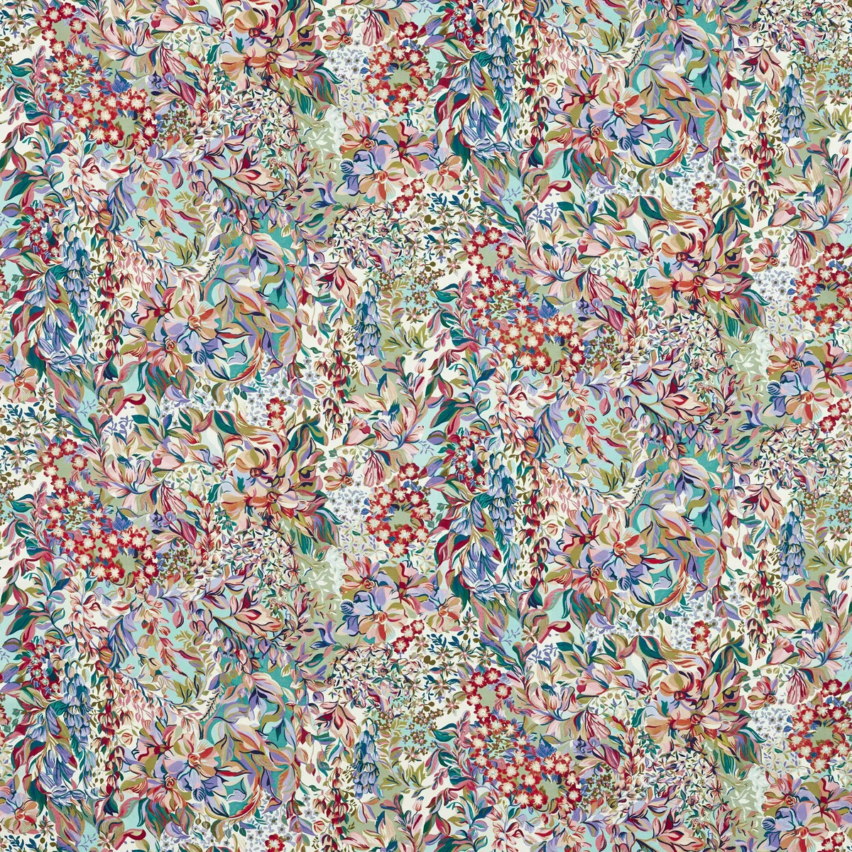Clarke & Clarke Aubrey Pastel Fabric