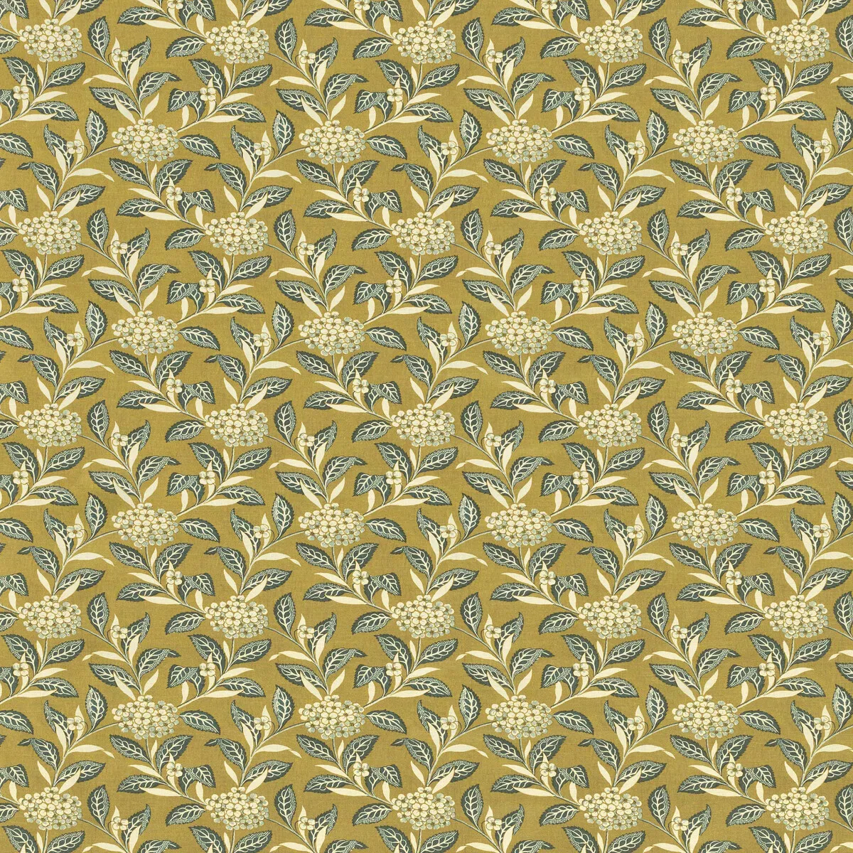 Lee Jofa Ortensia Teal/Olive Fabric