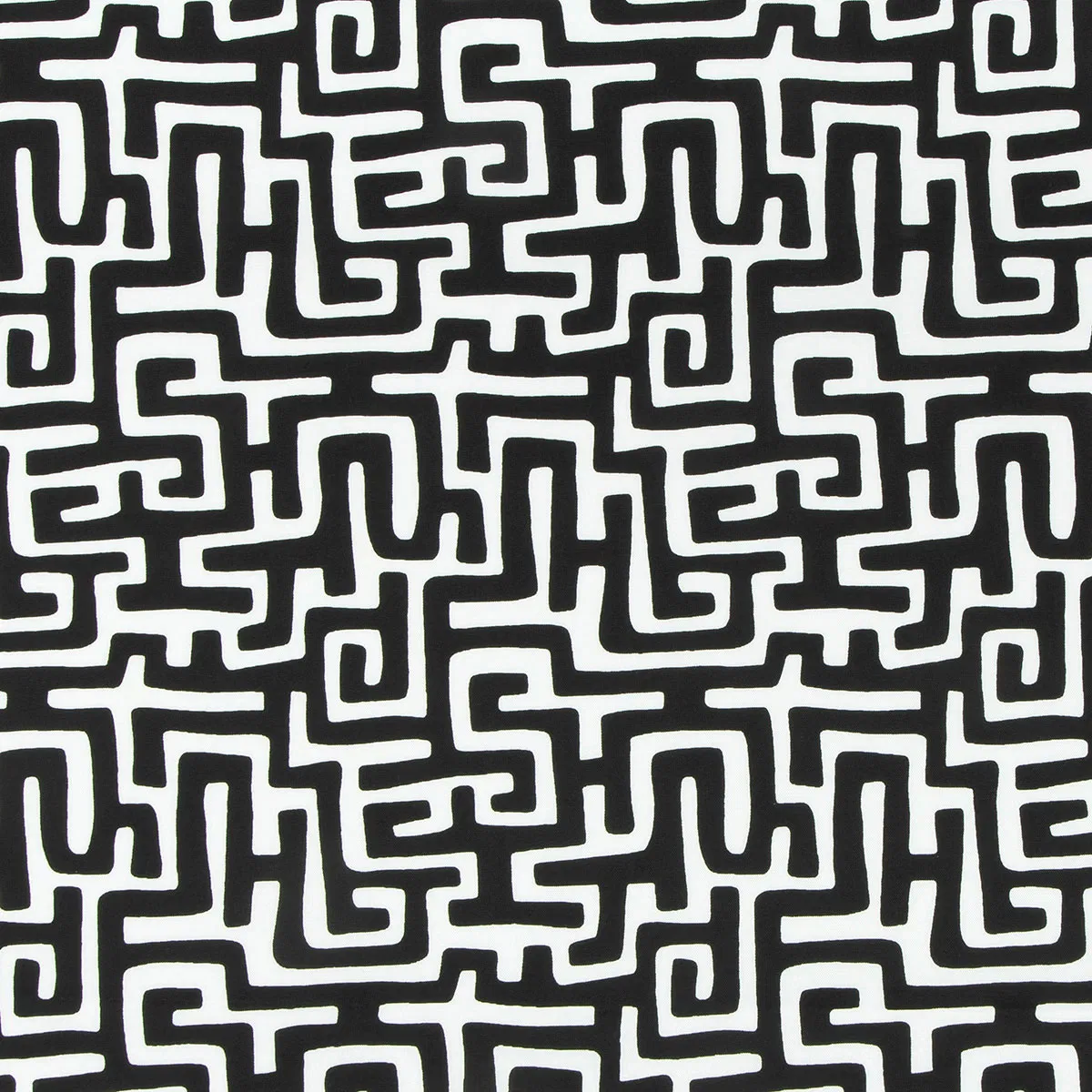 Premier Prints Outdoor Enid Matte Black Fabric