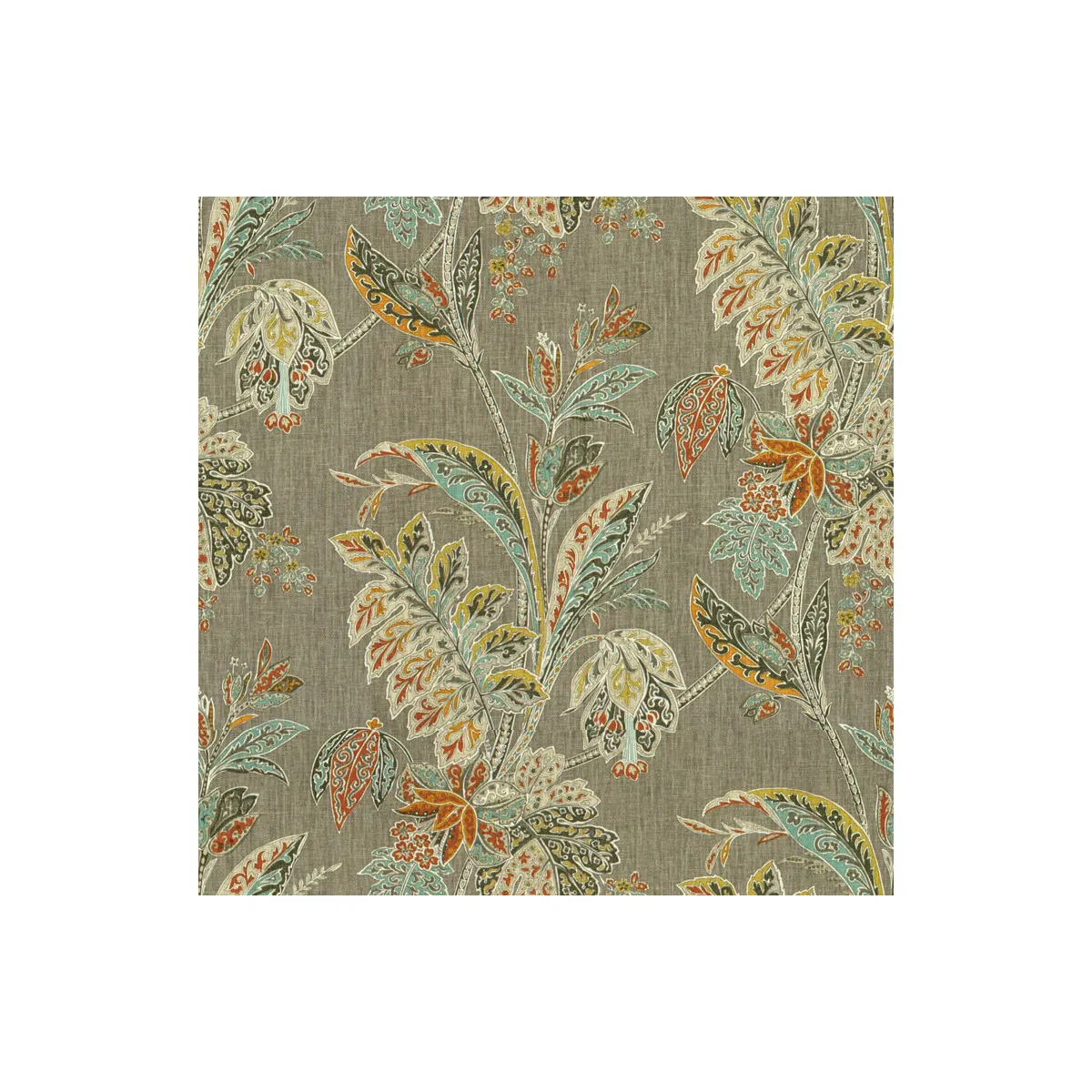 Baker Lifestyle Ishana Grey/Sienna Fabric