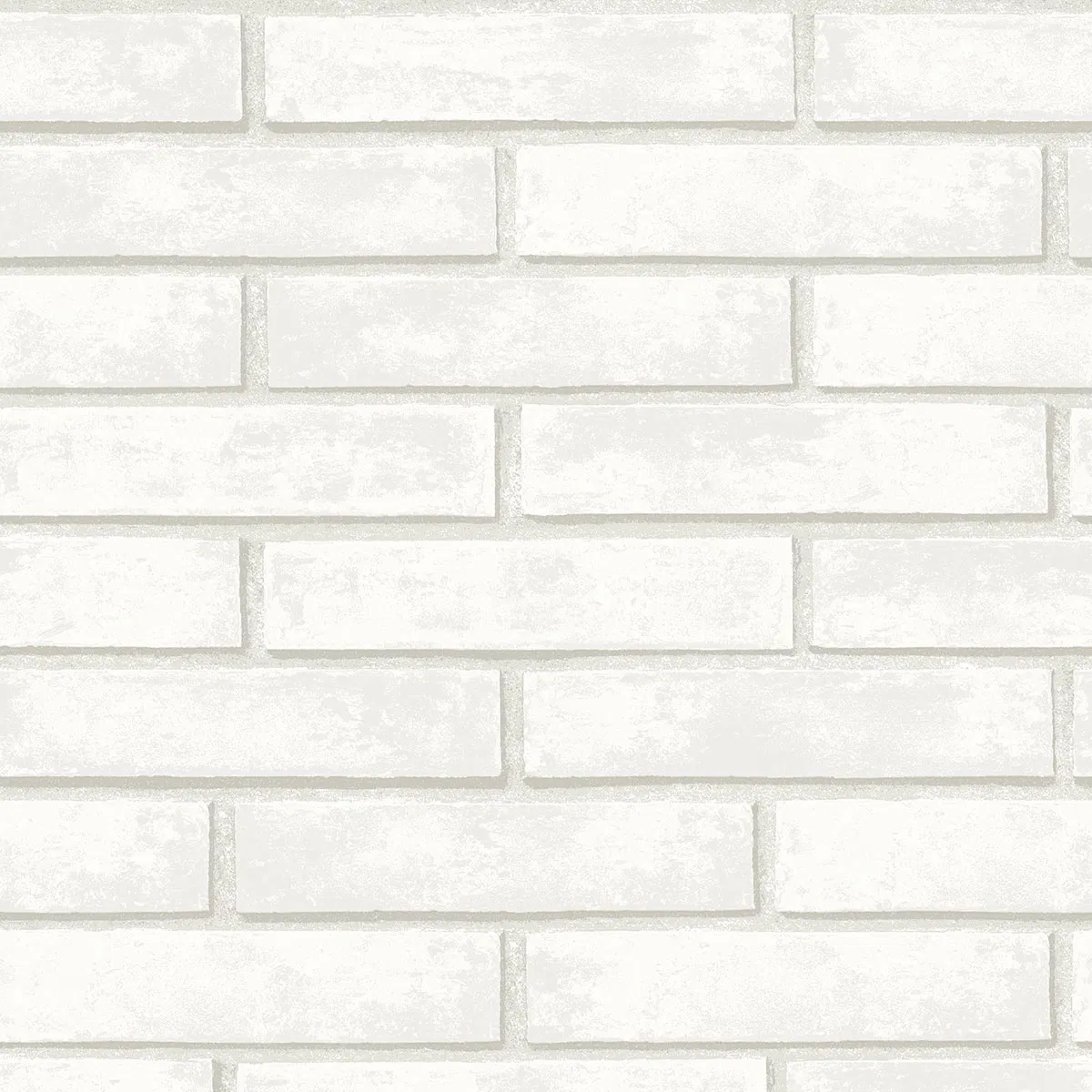 NextWall Peel & Stick Monarch Brick Arctic Grey Wallpaper