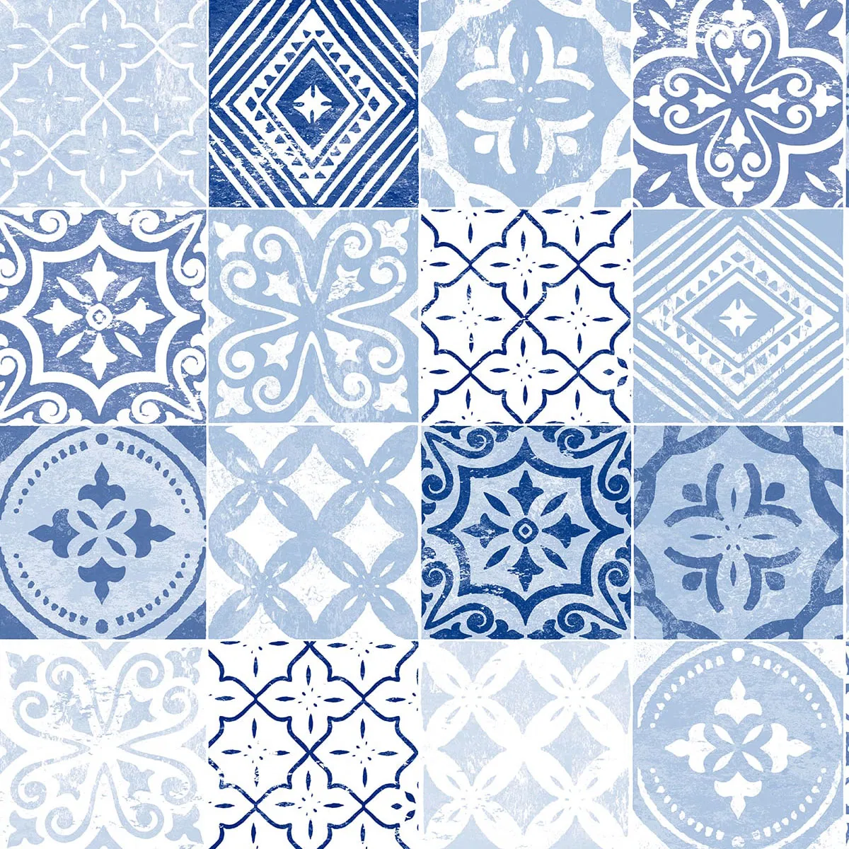 Stacy Garcia Home Peel & Stick Tilework Glacier Blue Wallpaper