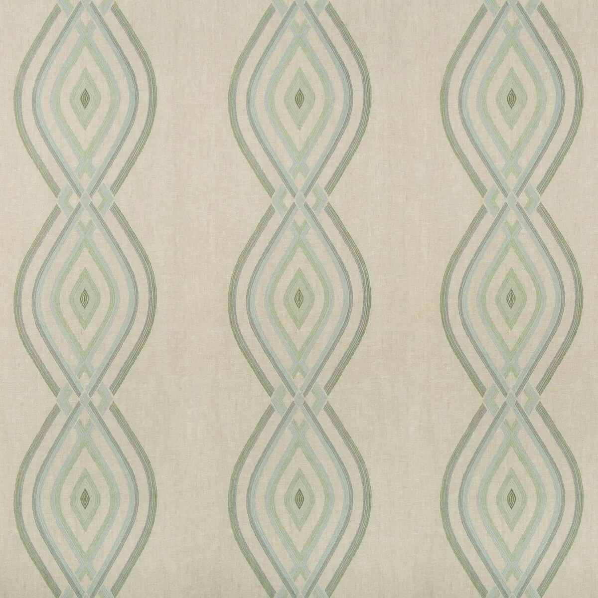 Lee Jofa Ora Embroidery Mist Fabric