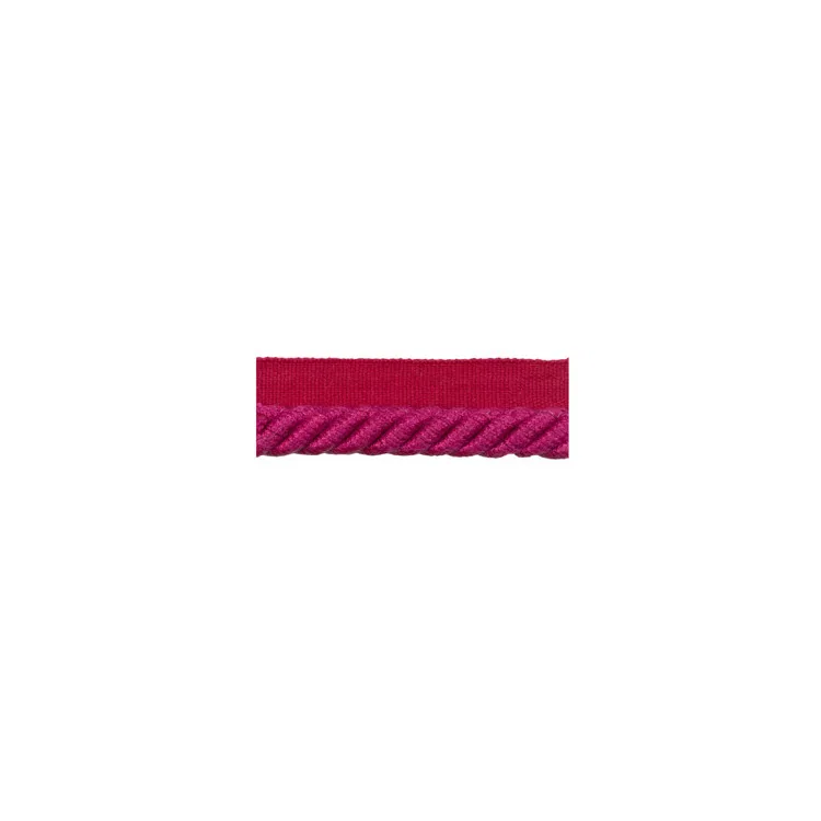 Brunschwig & Fils Coeur Cable-L Fuchsia Cord Trim