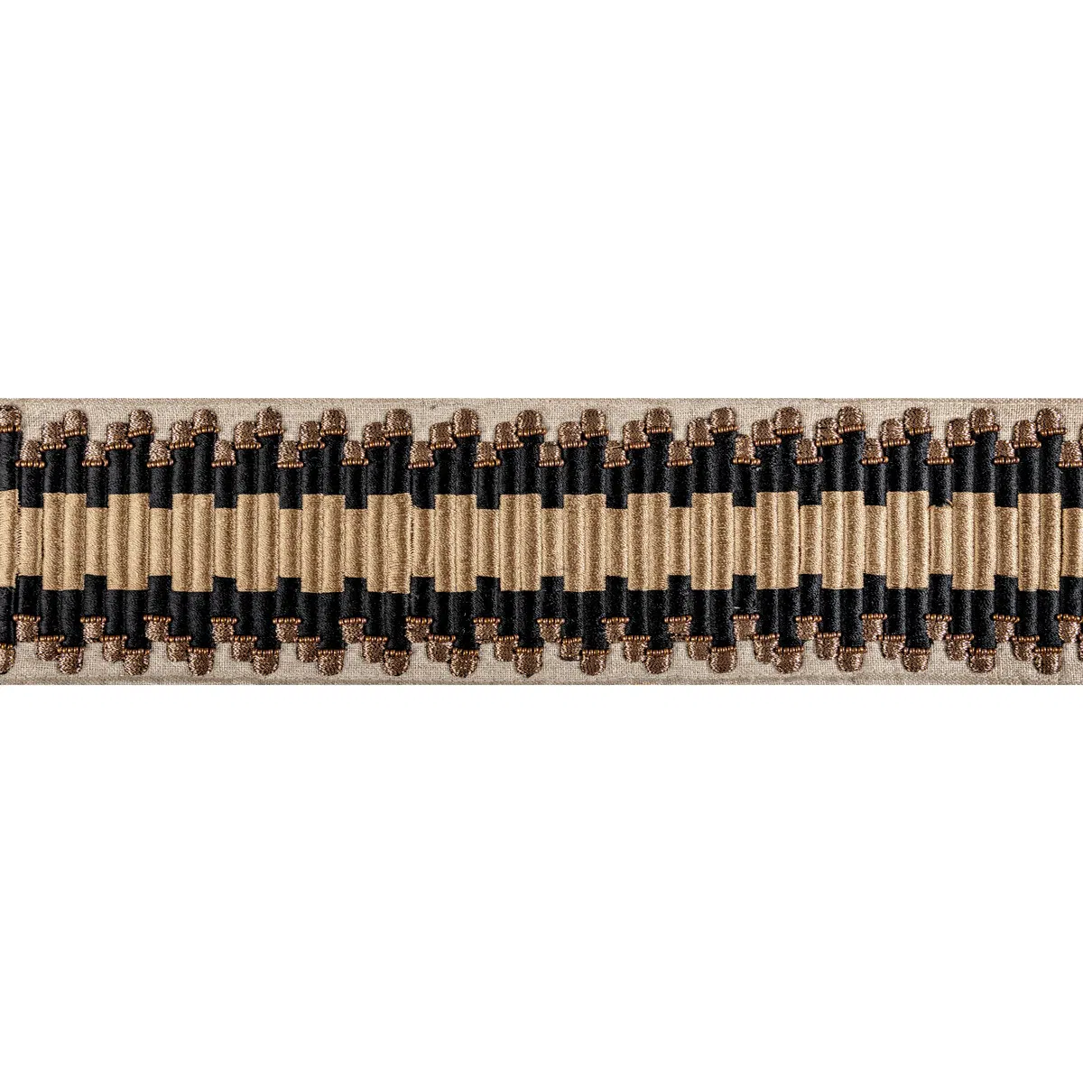 Kravet Horizons Luxe Tape Onyx Band Trim