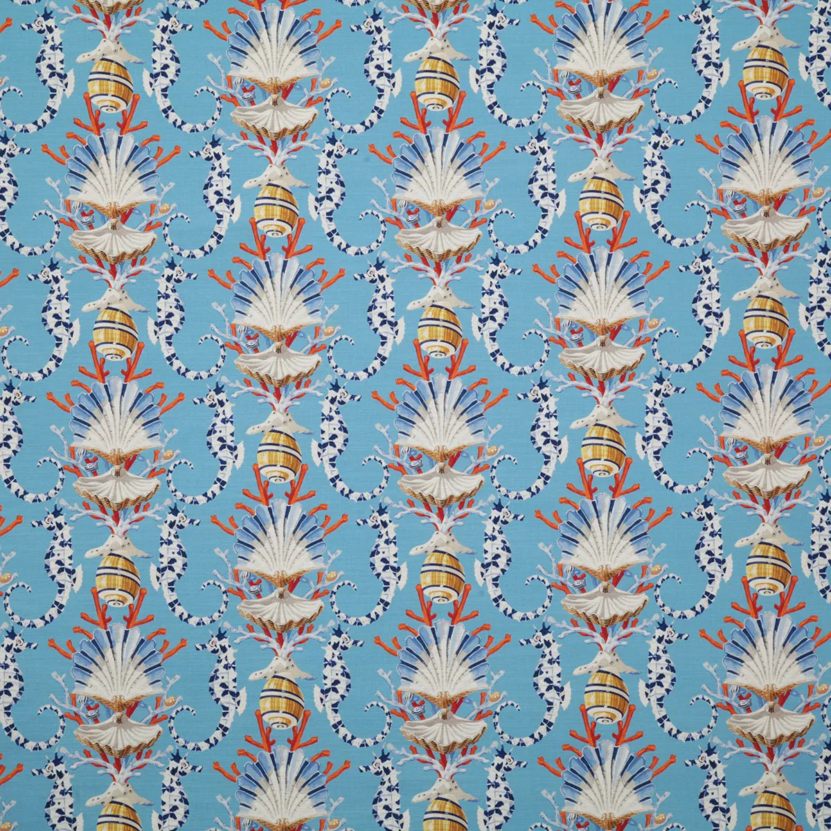 Pindler & Pindler Seahorse Marine Fabric