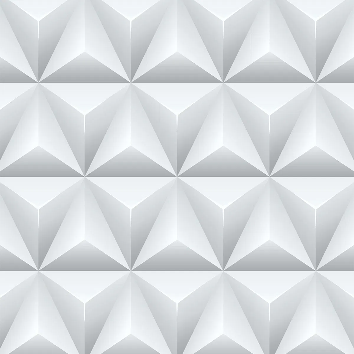 NextWall Peel & Stick Triangle Origami Gray Wallpaper