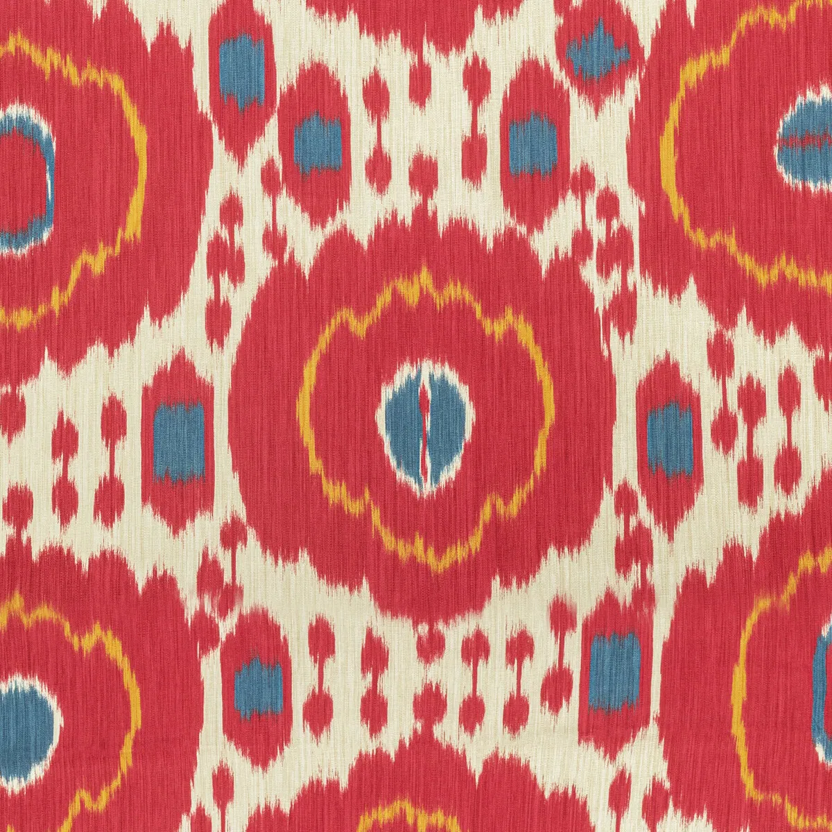 Brunschwig & Fils Mayenne Print Red Fabric