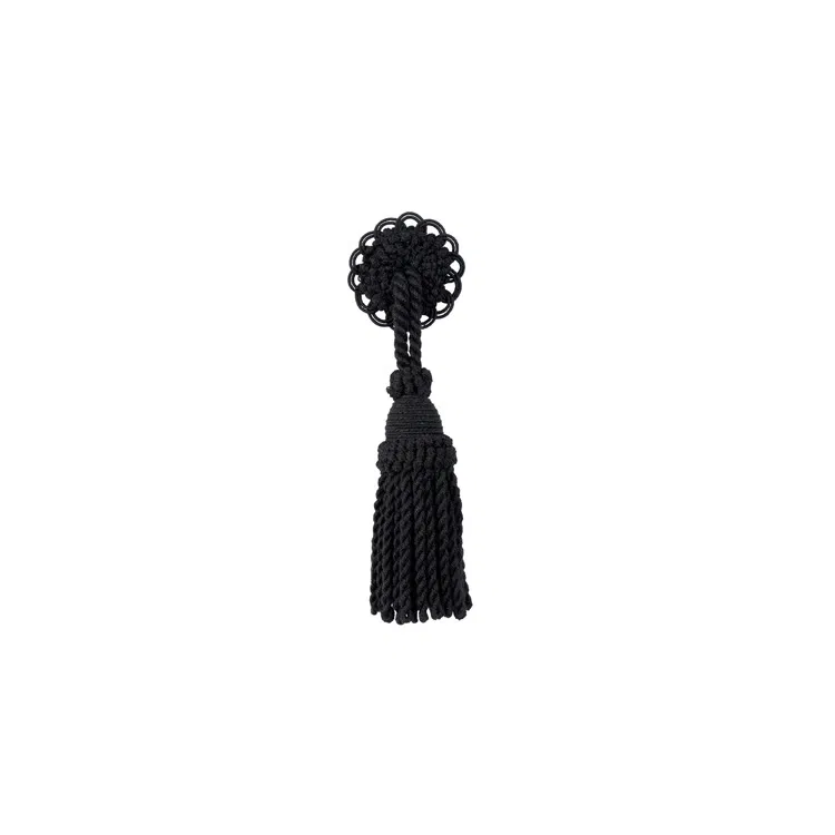 Brunschwig & Fils Coeur Tassel-Ro Black Tassel / Tieback Trim