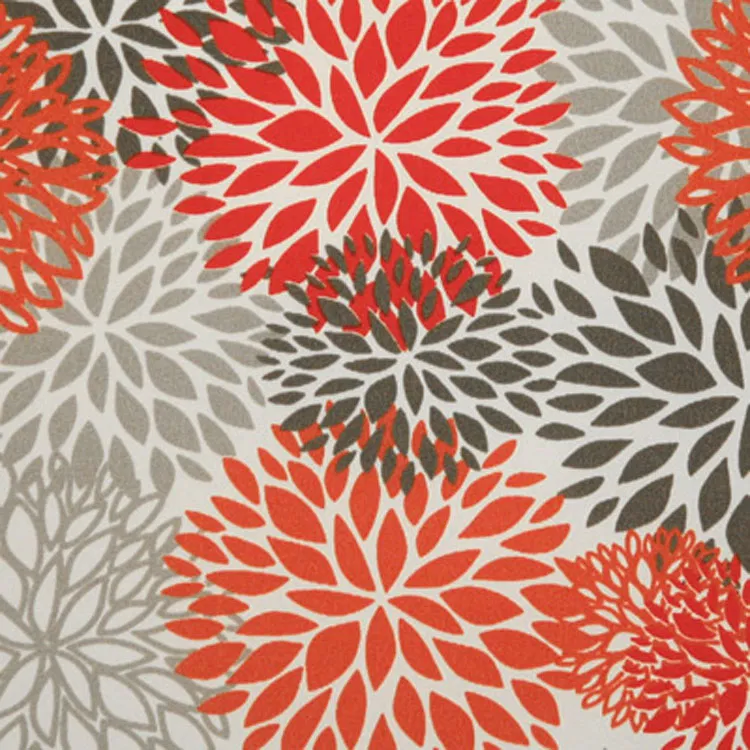 Premier Prints Outdoor Blooms Salmon Fabric