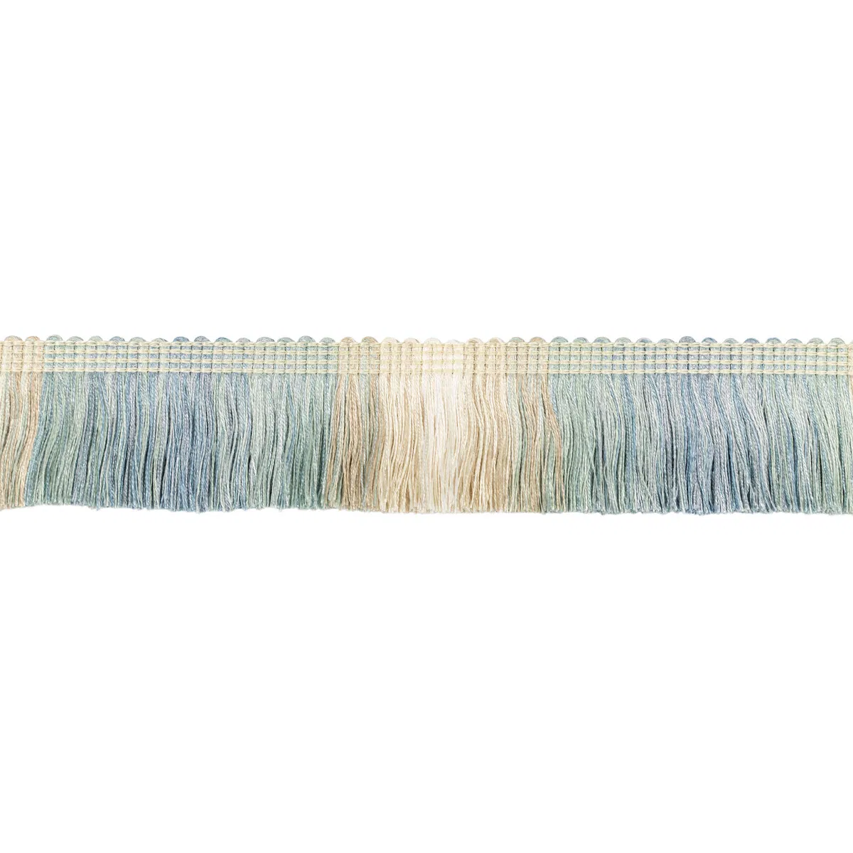 Kravet Daintree Fringe Seaglass Brush Fringe Trim