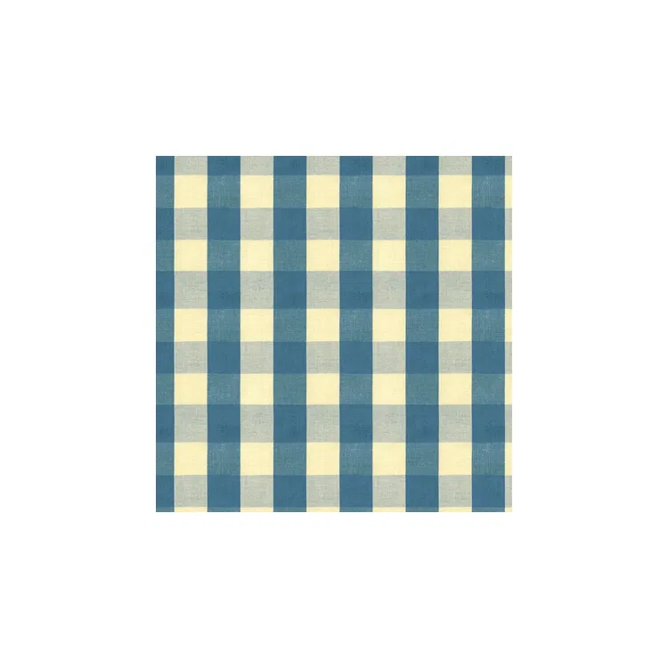 Brunschwig & Fils Carsten Check Indigo Fabric