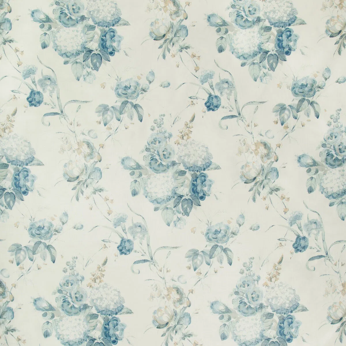 Lee Jofa Adelyn Hand Block Blue Fabric