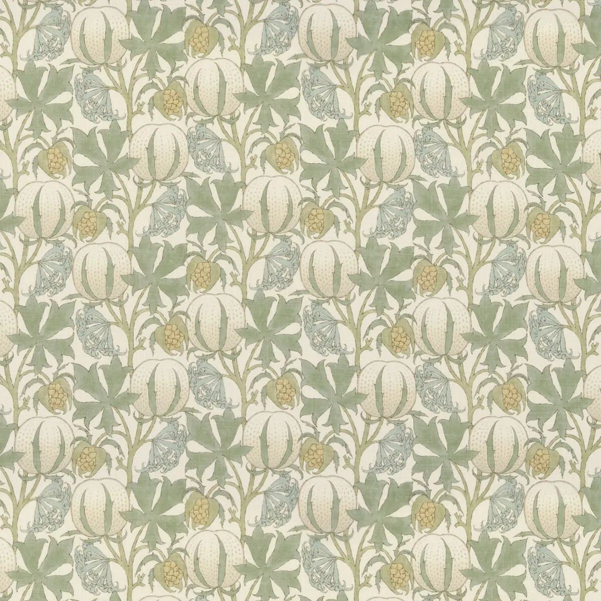 GP & J Baker Pumpkins Aqua Fabric 1 11606-gp-j-baker-pumpkins-aqua-fabric-1.webp
