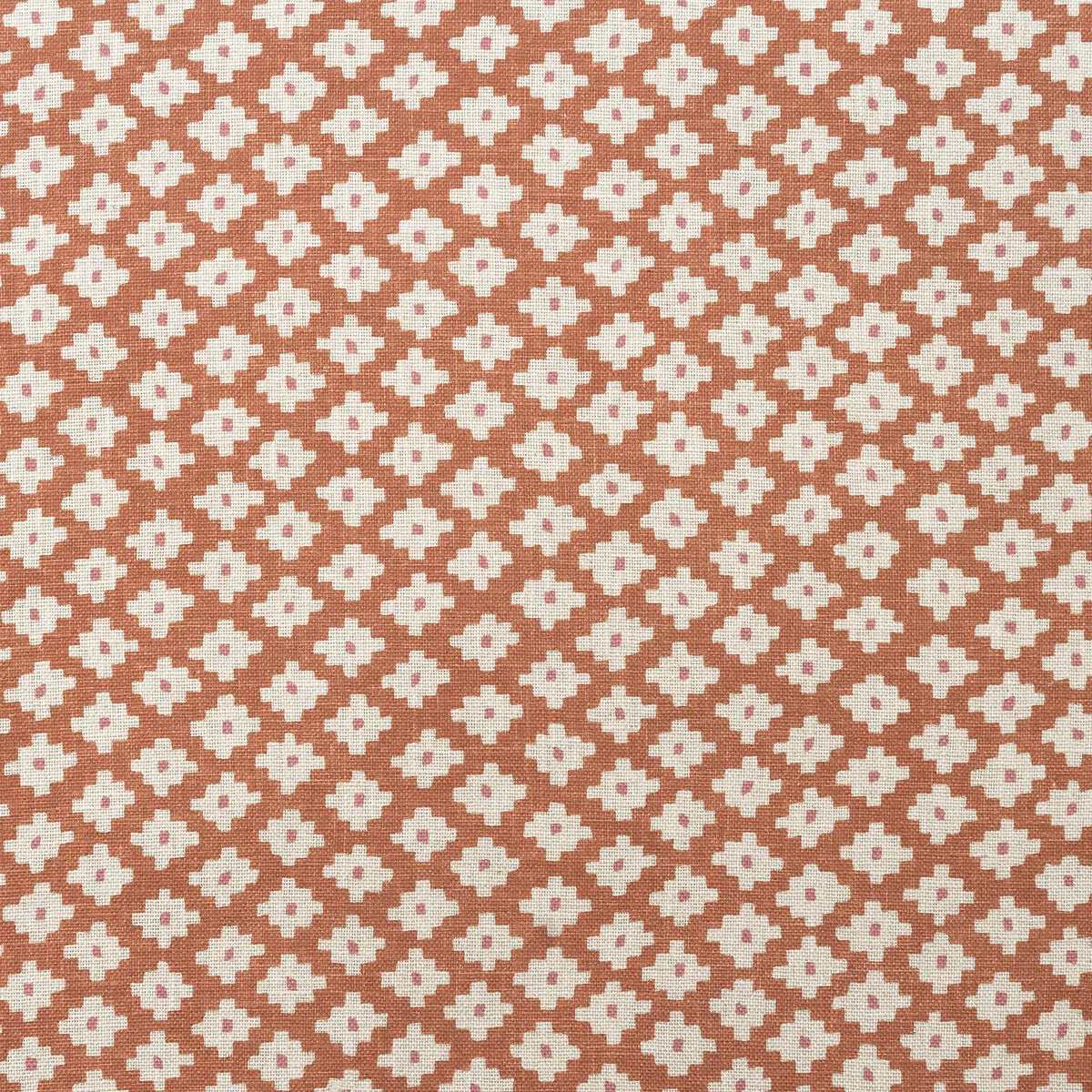 Kravet Maze Orange Fabric