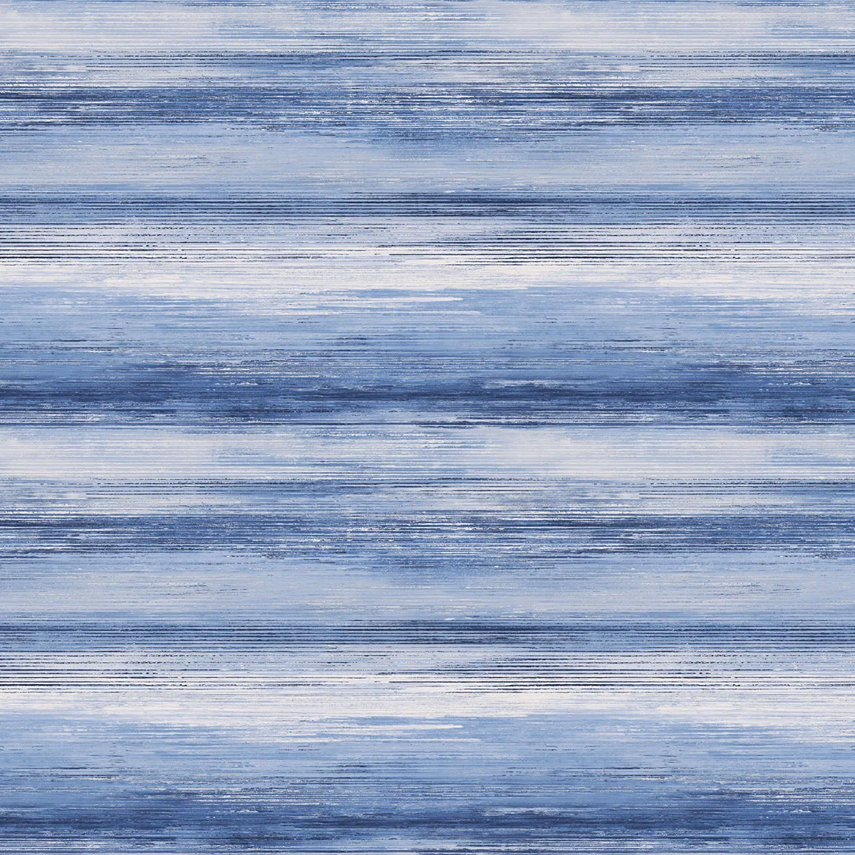 Seabrook Designs Sunset Stripes Moody Blue & Frost Fabric