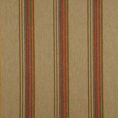 Mulberry Twelve Bar Stripe Sage/Sand/Wine Fabric