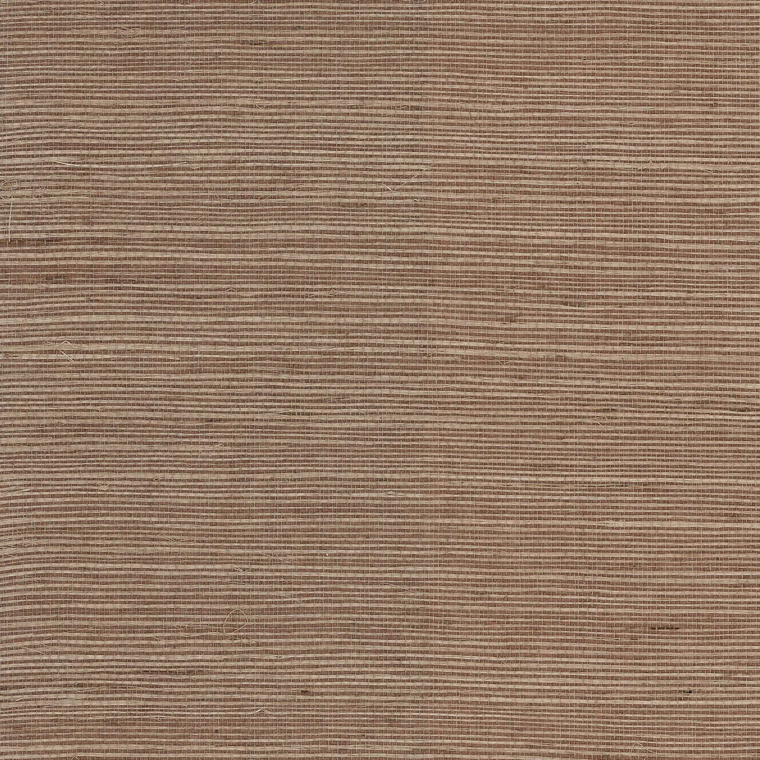 Lillian August Sisal Grasscloth Smokey Mauve Wallpaper
