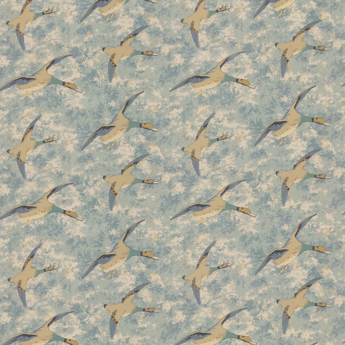 Mulberry Forest Ducks Blue Fabric 1 1230-mulberry-forest-ducks-blue-fabric-1.webp