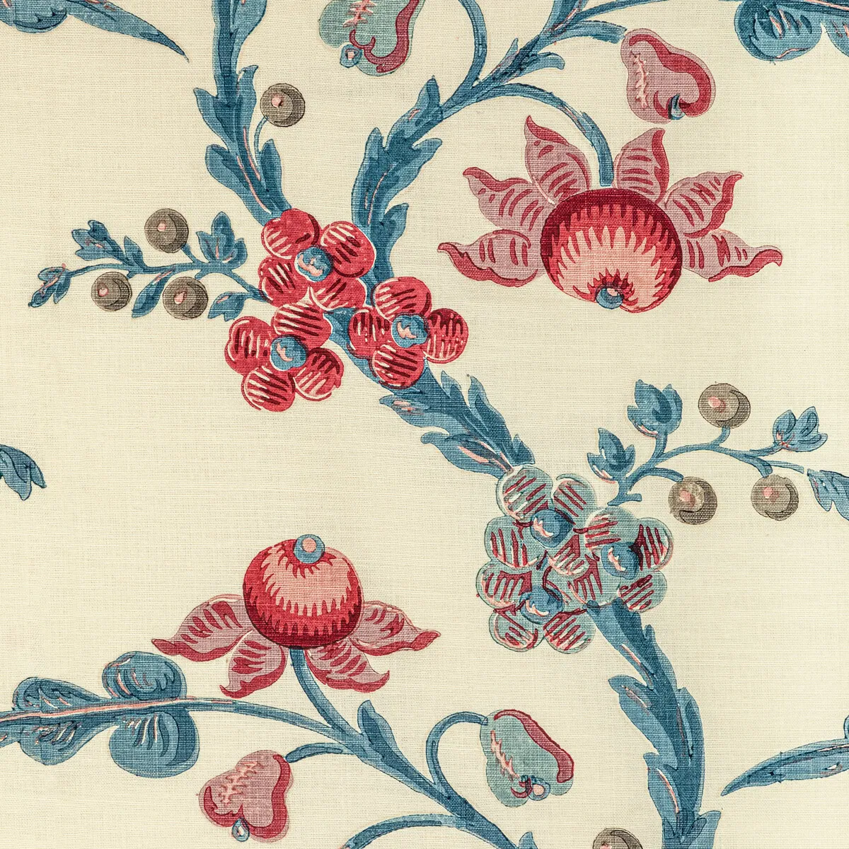 Brunschwig & Fils Le Brun Print Raspberry Fabric 1 1352-brunschwig-fils-le-brun-print-raspberry-fabric-1.webp
