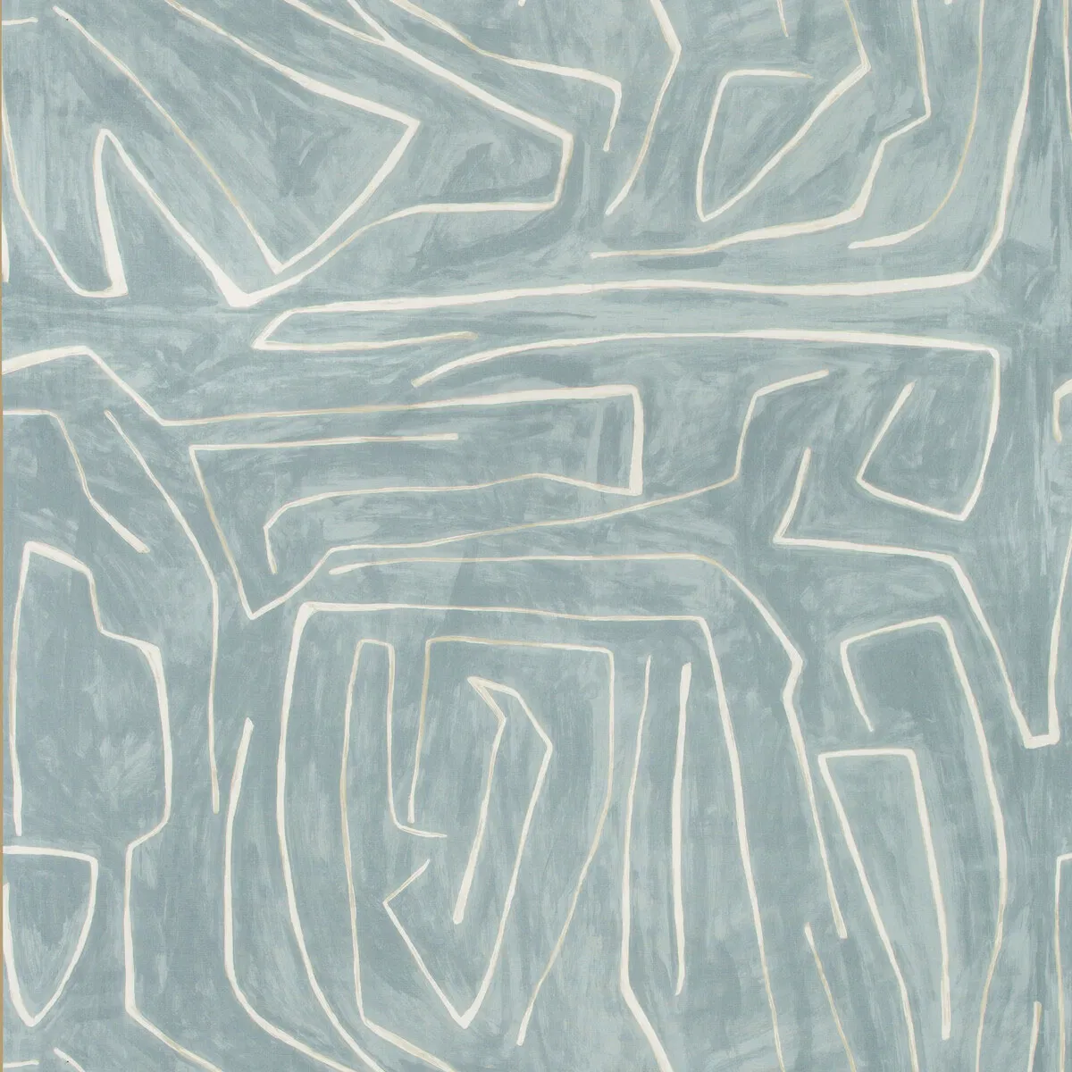 Lee Jofa Modern Graffito Deep Sky Fabric