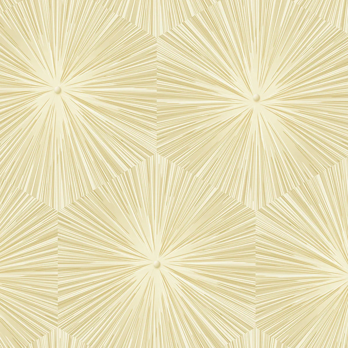 Seabrook Designs Chadwick Starburst Metallic Gold Wallpaper
