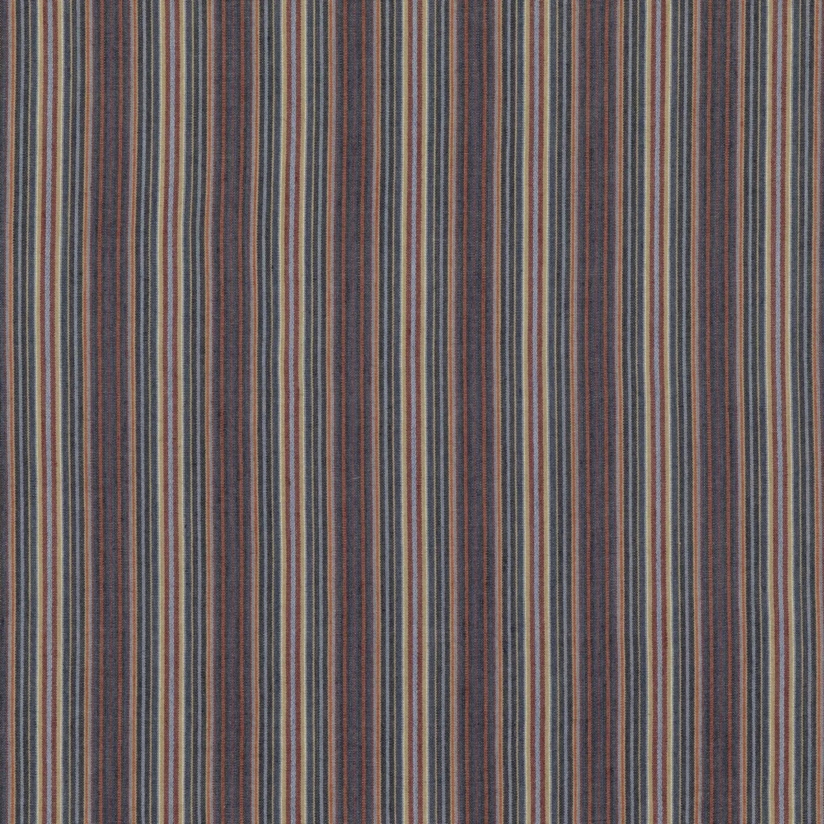 Mulberry Falconer Stripe Indigo/Red Fabric