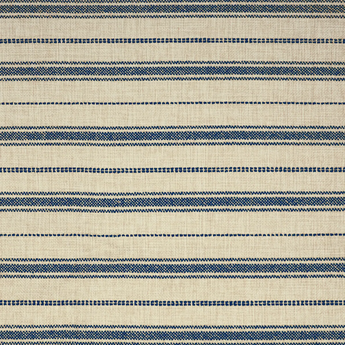 Brunschwig & Fils Montpezat Stripe Navy Fabric