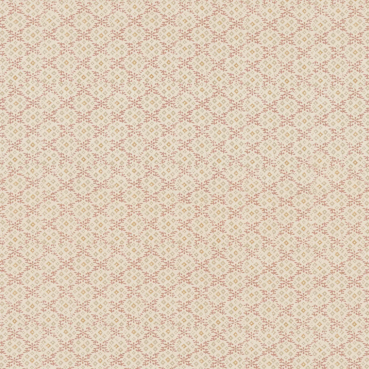 GP & J Baker Grantly Red Fabric