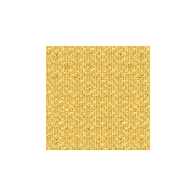 Brunschwig & Fils Creek Figured Woven Gold Fabric