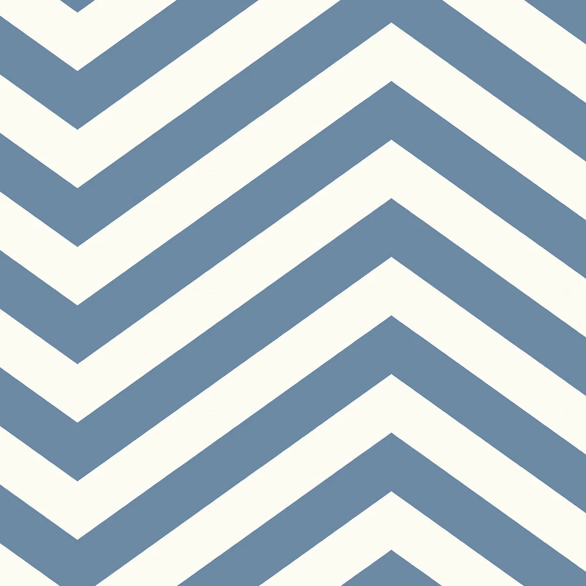 Seabrook Designs Jamaica Chevron Teal & White Wallpaper