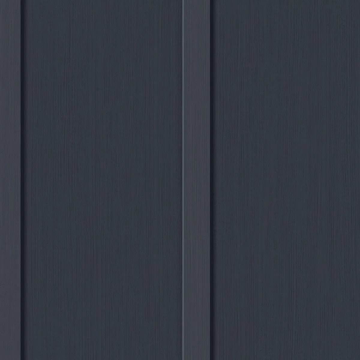Seabrook Designs Faux Board and Batten Dark Blue Prepasted Wallpaper