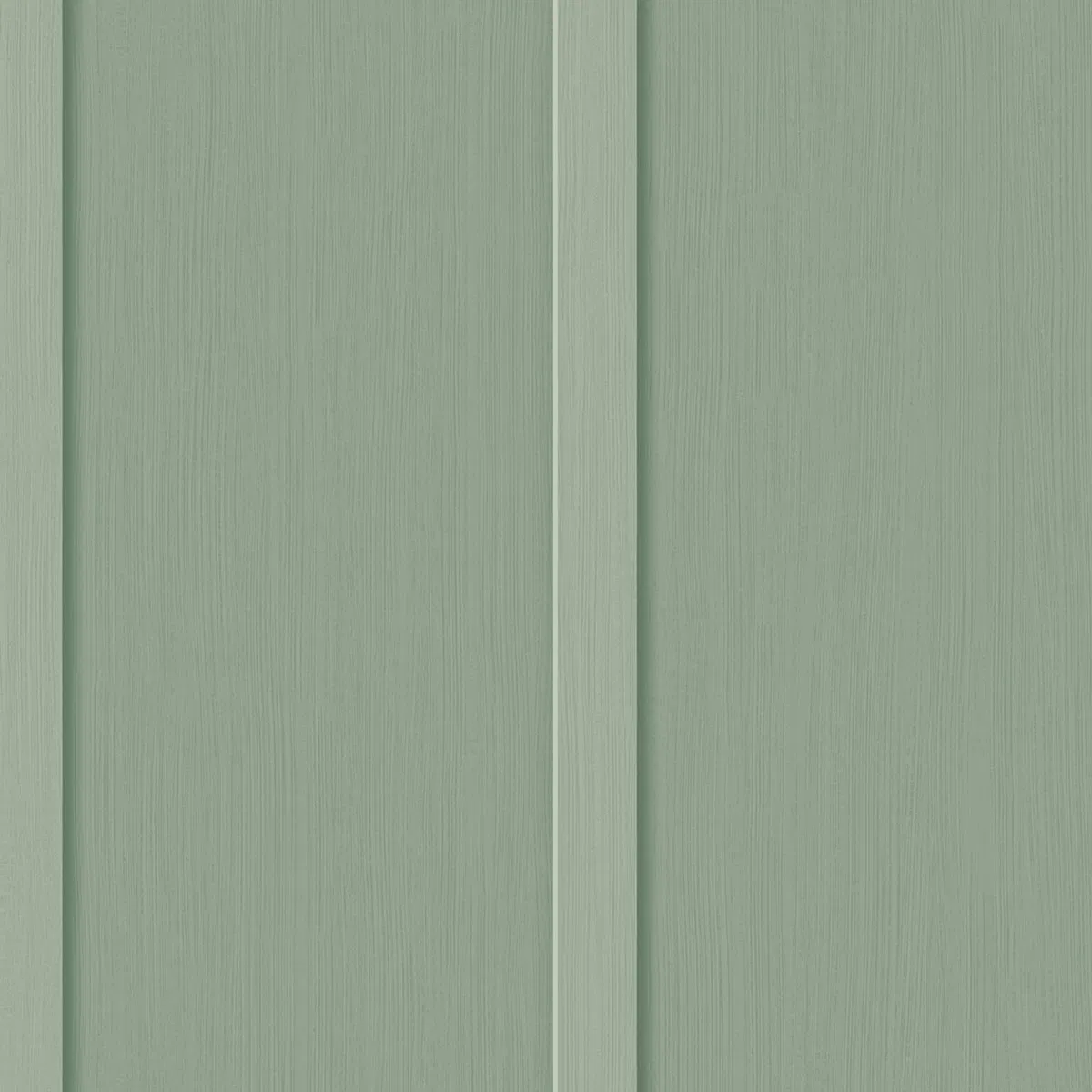 Seabrook Designs Faux Board and Batten Sage Green Prepasted Wallpaper