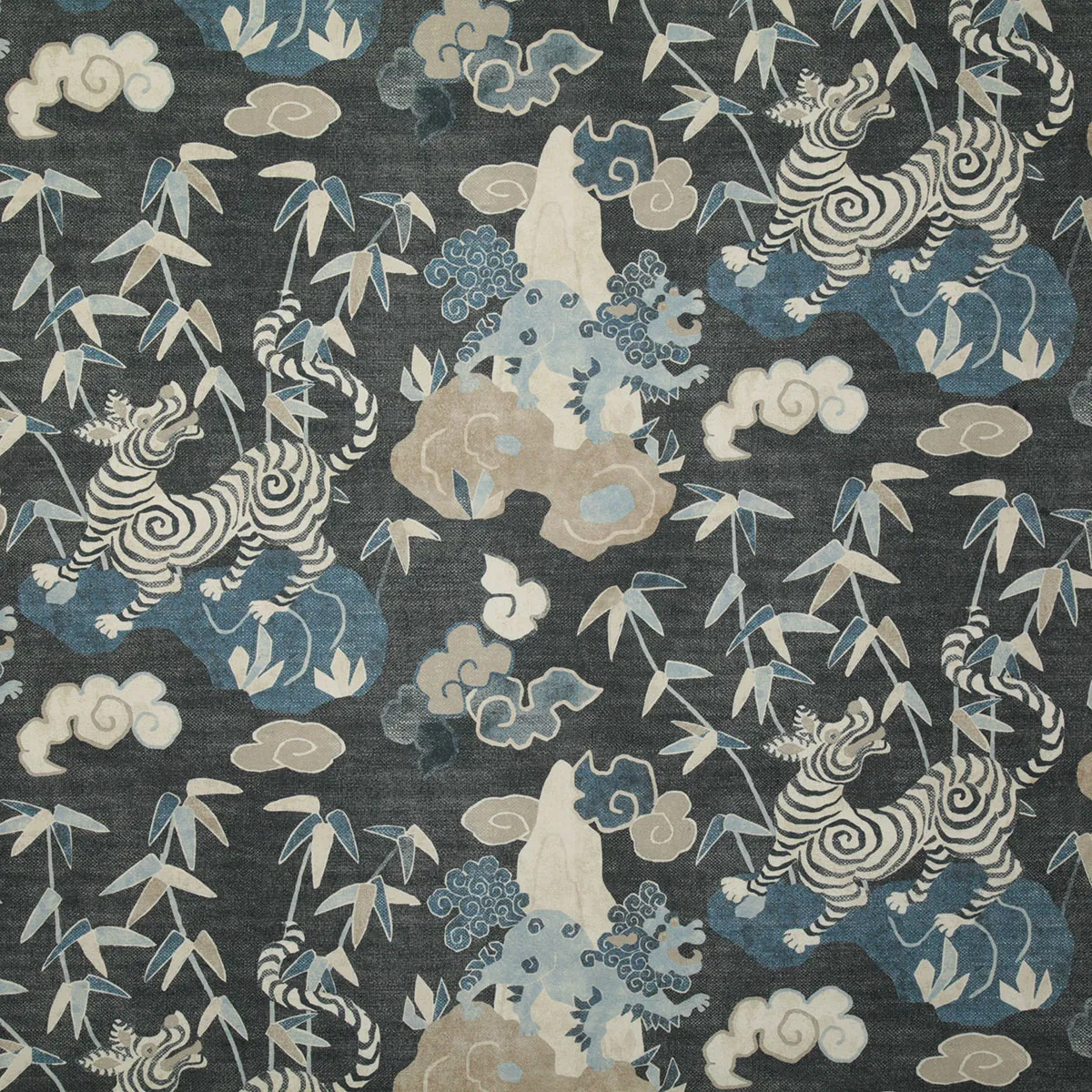 Pindler & Pindler Isamu Indigo Fabric