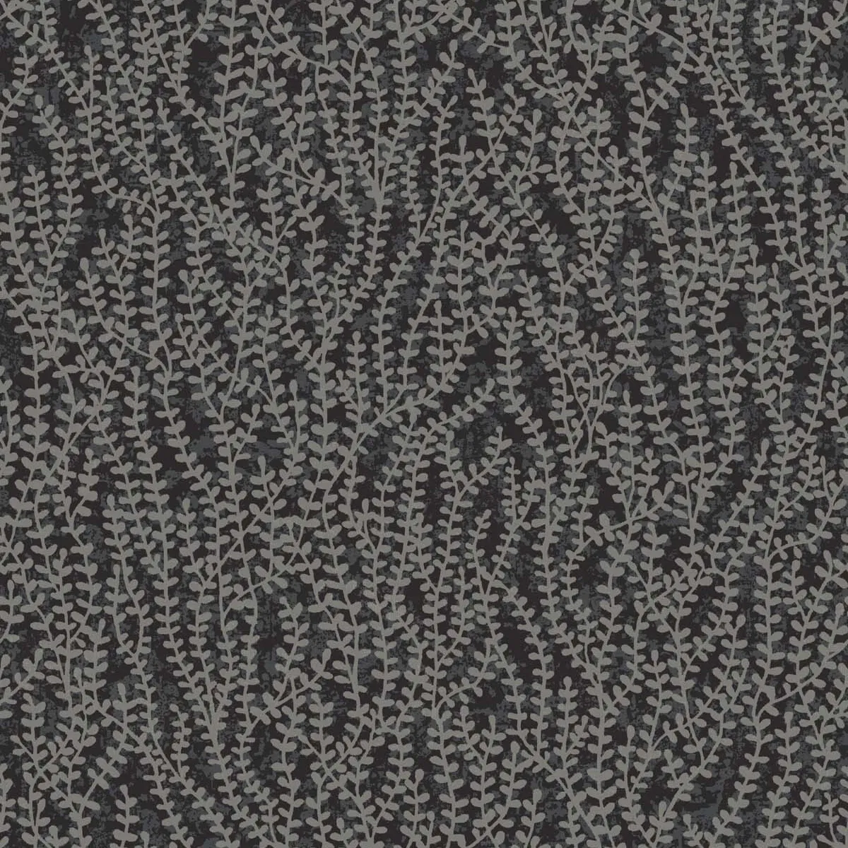 Seabrook Designs Seaweed Beaded Branches Silver Glass Wallpaper