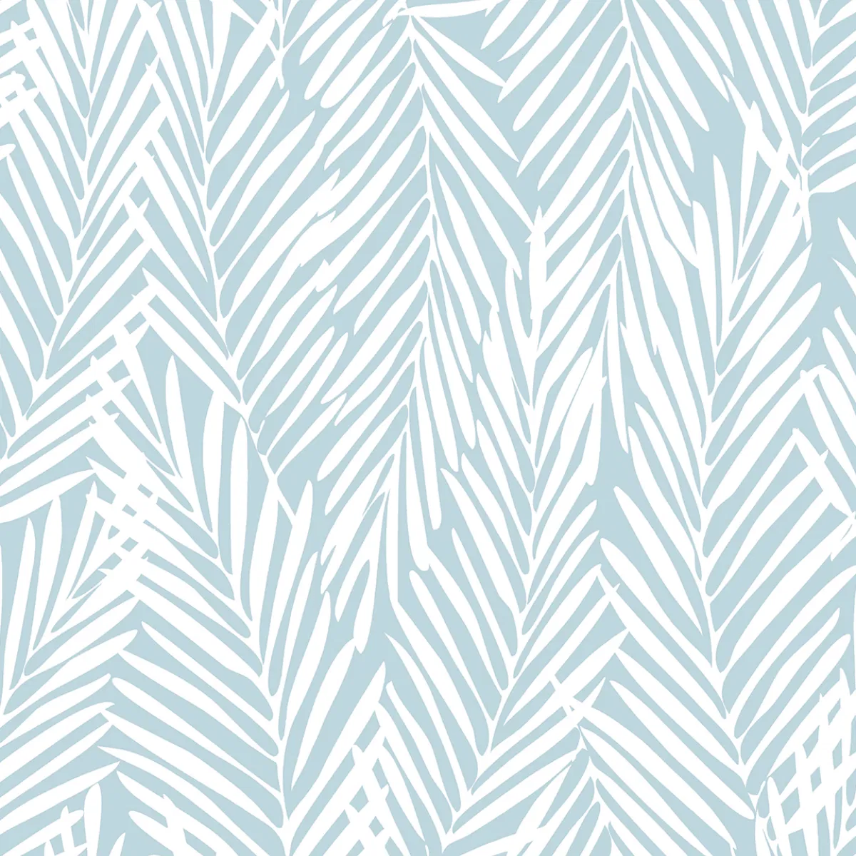 Stacy Garcia Home Peel & Stick Mod Palm Blue Skies Wallpaper
