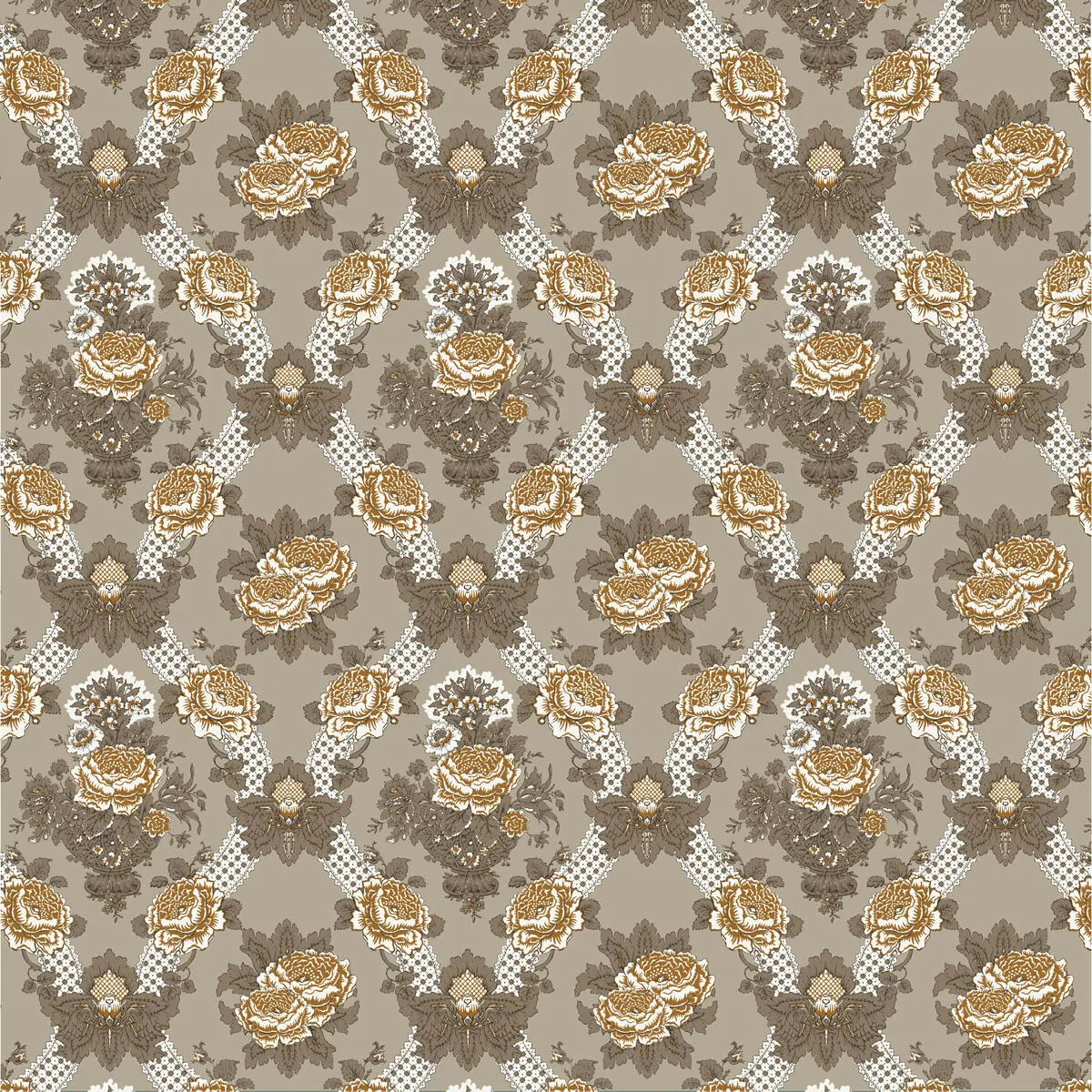 GastÃ³n y Daniela Aranchina Topo/Ocre Fabric