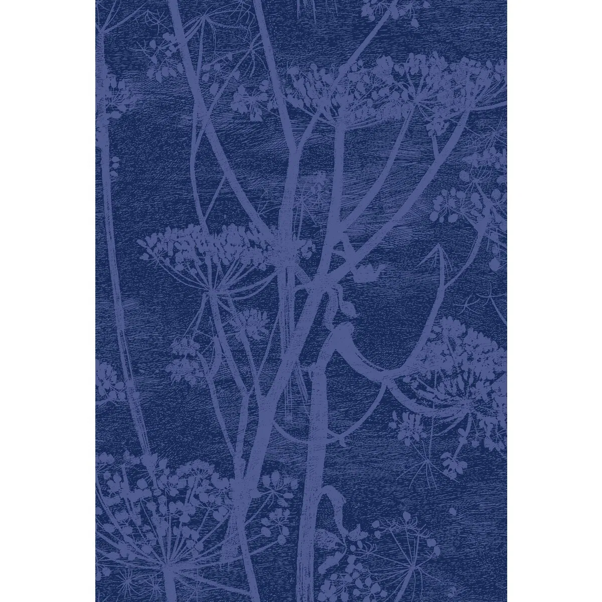 Cole & Son Cow Parsley Hyacinth & Ink Fabric