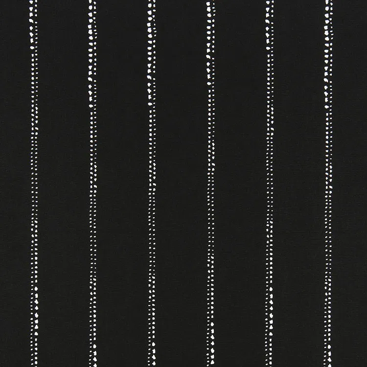 Premier Prints Carlo Black Fabric