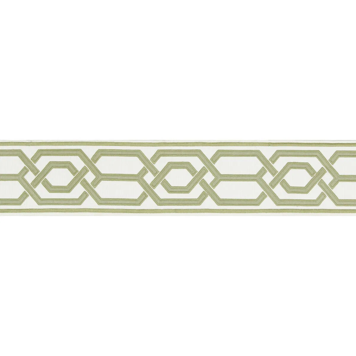 Lee Jofa Yves Tape II Green Band Trim