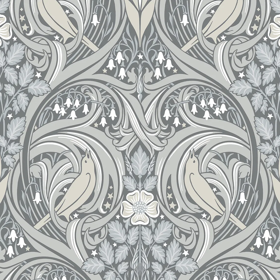 Seabrook Designs Bird Scroll Argos Grey & Linen Wallpaper 1 3481-seabrook-designs-bird-scroll-argos-grey-linen-wallpaper-1.webp