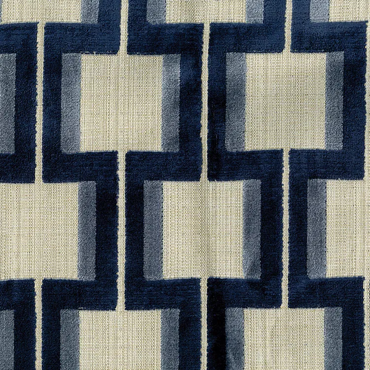 ABBEYSHEA Amalia 306 Indigo Fabric