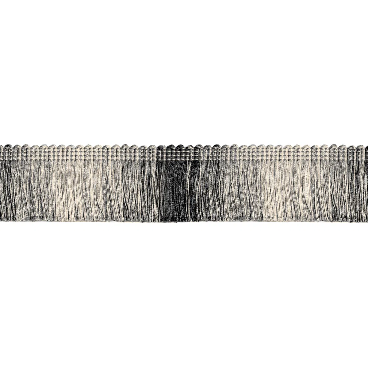 Kravet Daintree Fringe Noir Brush Fringe Trim