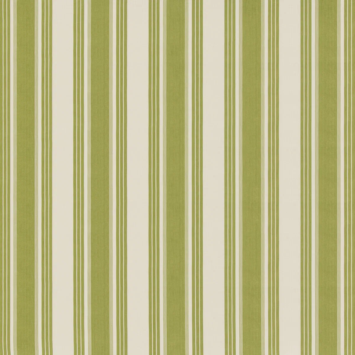 Brunschwig & Fils Colmar Stripe Leaf Fabric