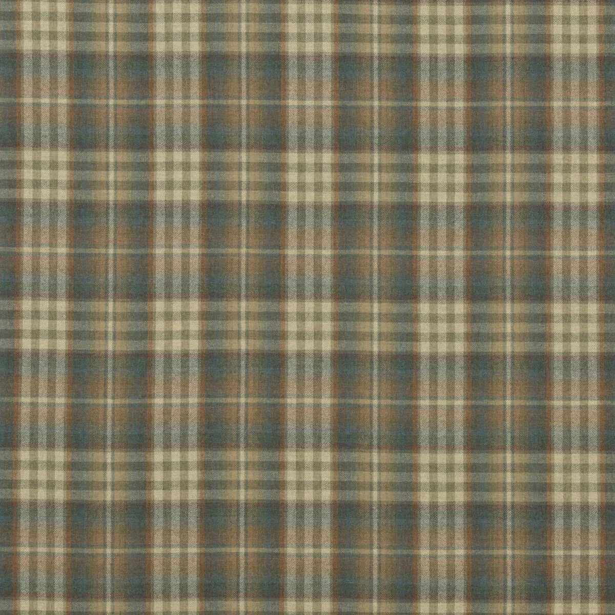 Mulberry Nevis Teal/Russet Fabric 1 3879-mulberry-nevis-teal-russet-fabric-1.webp