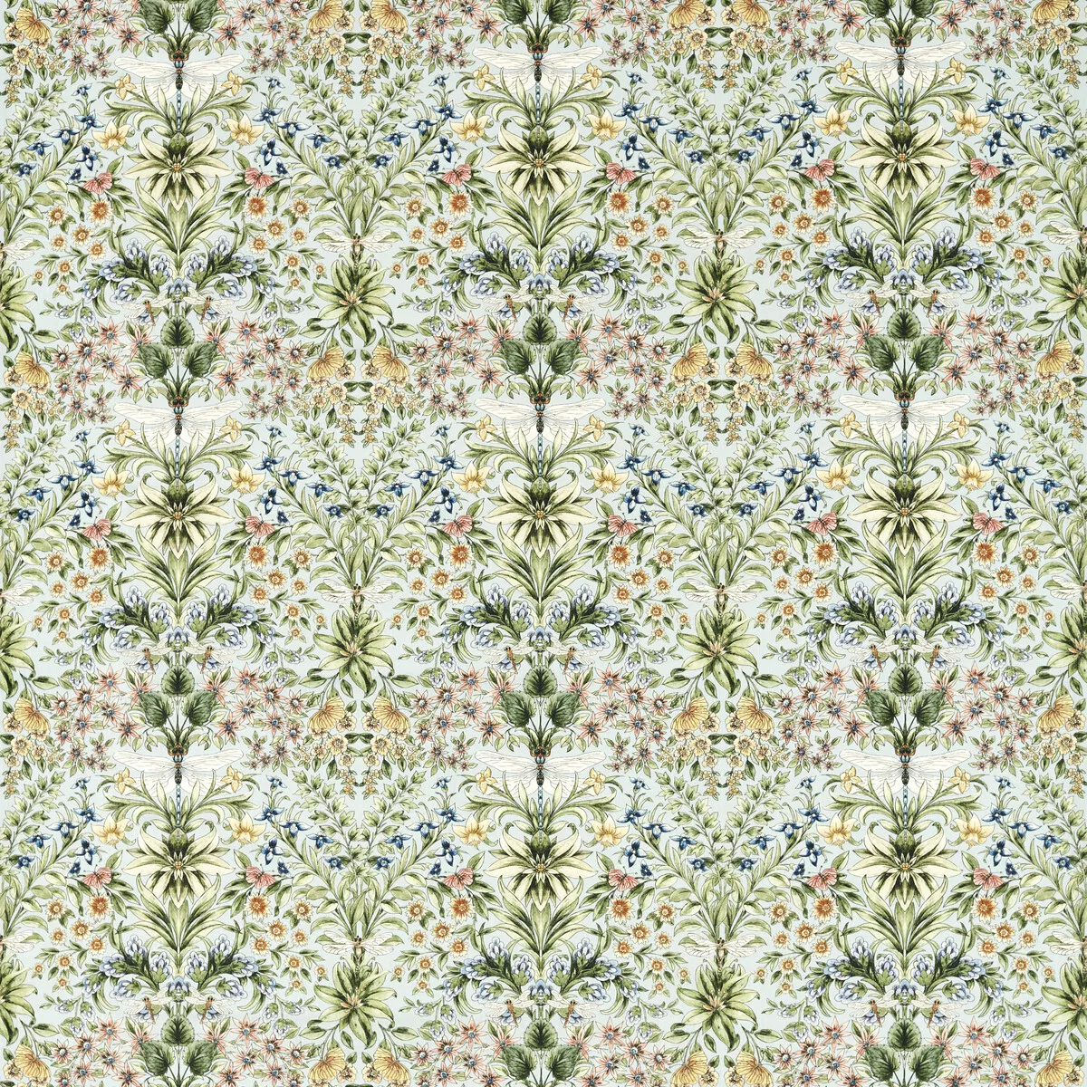 Clarke & Clarke Mirabell Seaglass Fabric