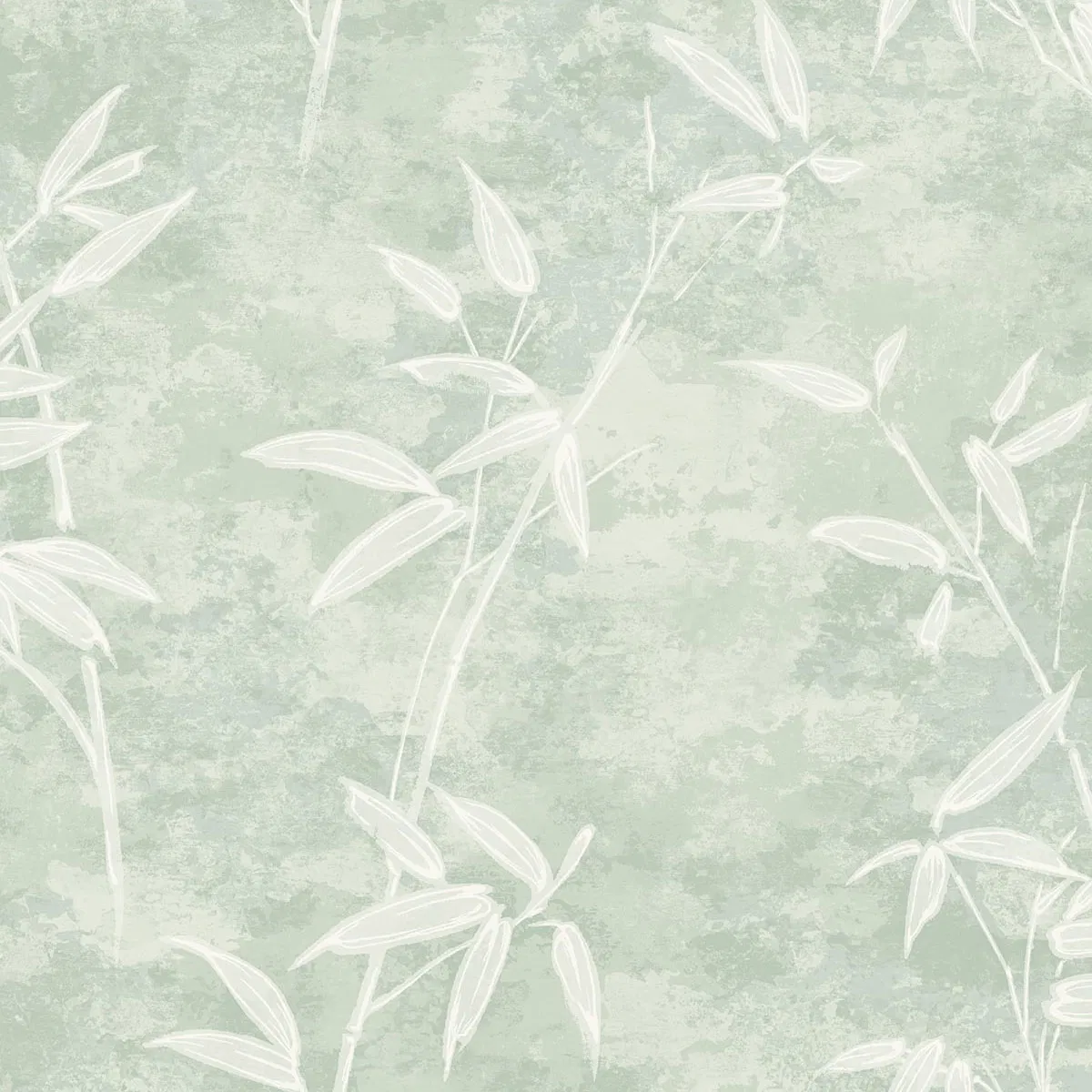 Seabrook Designs Honshu Bamboo Seafoam Wallpaper